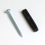 Parafuso CQ + bucha plástica (30un)