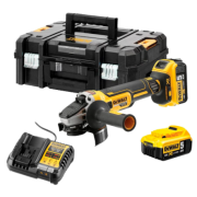 Rebarbadora 125mm XR 18V + mala + carregador + 2 baterias 5Ah