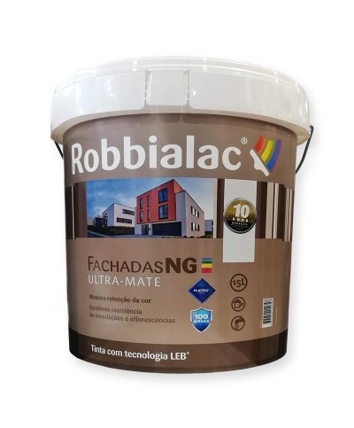 Tinta para fachadas NG ultra mate 15L br.