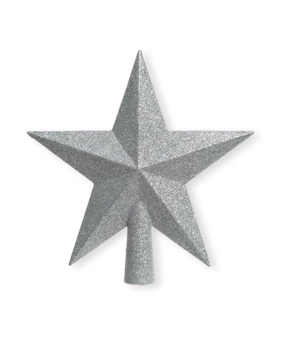 Estrela prateada para arvore