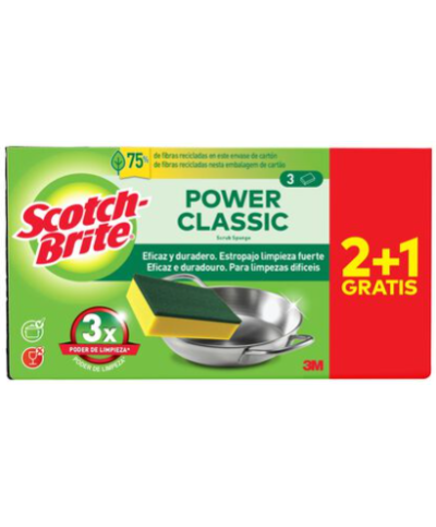 Esfregão com esponja