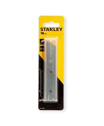 Conj. 10 laminas desbaste 18mm Stanley 0-11-301