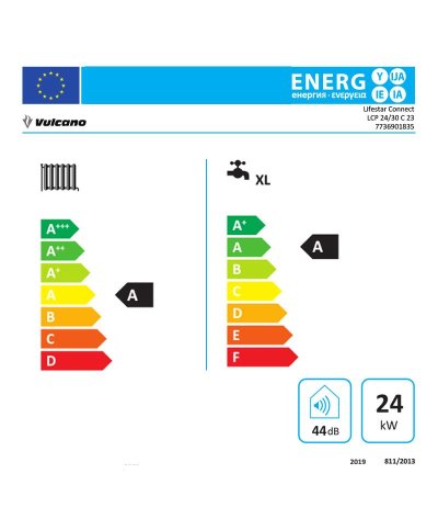 Caldeira Lifestar Connect Vulcano LCP 24/30 C23 | Casa Alves