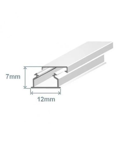Calha 12x7 adesiva Efapel 10010 F br | Casa Alves