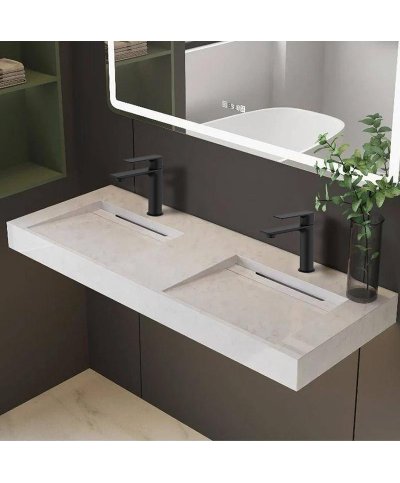 Torneira Lavatório Prisma Preto Mate