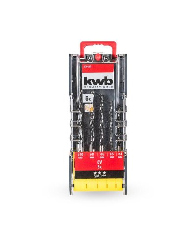 Kit 5 brocas p/ madeira