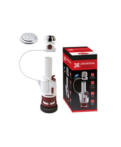 Mecanismo duplo descarga universal.3G Jimten S-585 23387 | Casa Alves