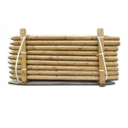 Poste madeira tratada torneada 5x200cm