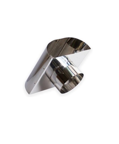 Chapeu de fachada inox 100mm