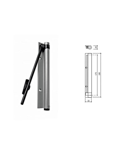 Mola de porta C115 Mate