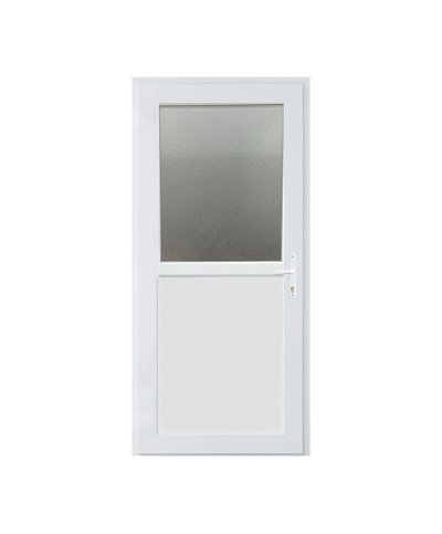 Porta de exterior Drava 208x98 vidro fosco direita