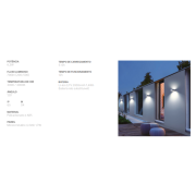 Aplique solar Led ORBIT 6W 4000K branco