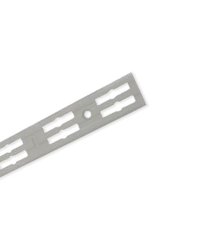 Cremalheira dupla cinza mate 200cm (x2)