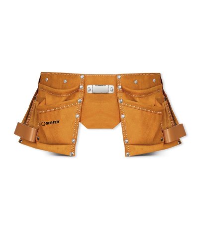 Bolsa para Ferramentas Dupla com 11 Divisões e Cinto | Casa Alves