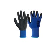 Luva nylon recoberta latex preto (9214) tam.10 0701007