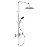 Sistema de duche Flow cromado