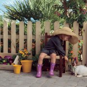 Cerca de madeira 180x80cm