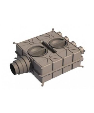 Caixa distribuicao 8 ligacoes 75mm VMC