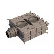 Caixa distribuicao 8 ligacoes 75mm VMC