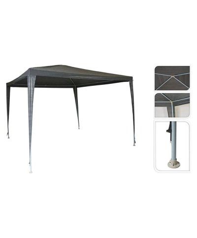 Tenda para festas 3x3m cinza