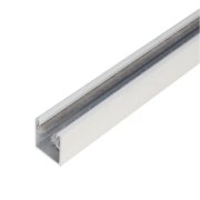 Calha lateral p/ estore branco 2160mm c/ pelucia