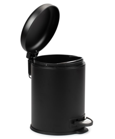 Balde wc 5L Nordic black