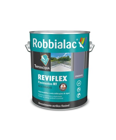 Reviflex Pavimentos RT 4 Lt  Cinza