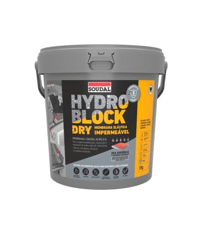 Membrana liquida base acrilica 5 Kg branco