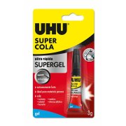 UHU Super Cola Gel 3g | Casa Alves