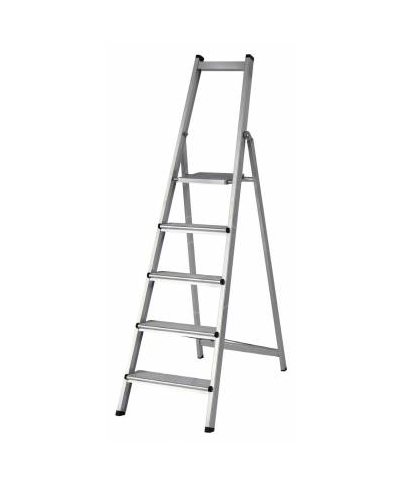 Escadote potente aluminio 4 degraus