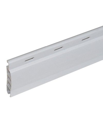 Régua p/ estore branco curvo 1500mm