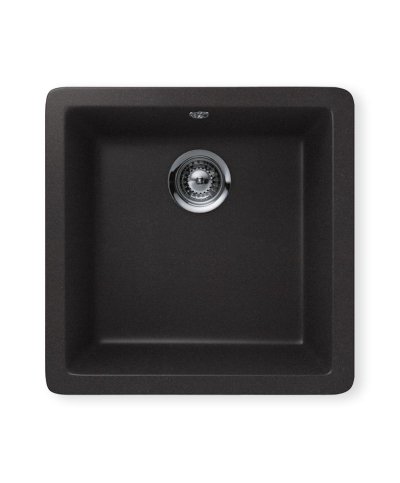 Lava-louça Rodi Composite 40 Nero | Casa Alves