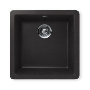 Lava-louça Rodi Composite 40 Nero | Casa Alves