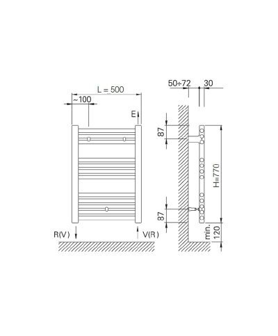 Radiador toalheiro Eletrico digital branco Oliclima 800x500 | casaalves