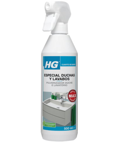 Produto limpeza de duche e lavatorio HG 500ml