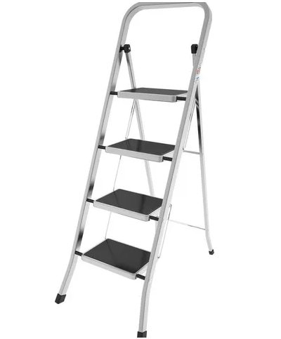 Escadote 4 degraus Factotum aluminio