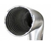 Tubo inox flexivel parede dupla d.80 AISI 316