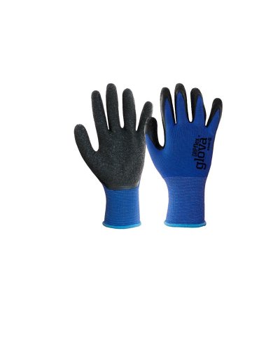 Luva nylon recoberta latex preto (9214) tam.7 0701007