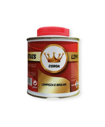 Limpa metais 250ml - prata, cobre, inox cromado