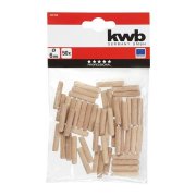 Espigas estriadas 6mm 50 unids | Casa Alves