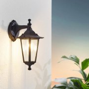 Aplique descendente LATERNA preto 22467