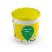 Weber.plast decor m grupo a branco (25 kg)