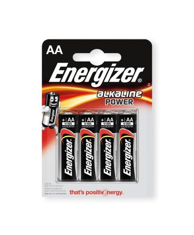 Pilha Energizer LR6 AA (E91) BL4 classica
