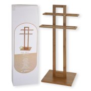 Toalheiro com 2 barras 37x25x85cm