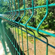 Painel de vedacao 250cmx120cm verde plastificado