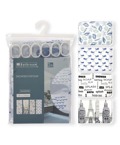 Cortina de banho 180x200cm CY2210550