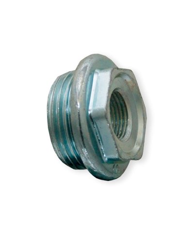 Tampao reducao p/radiador zincado 1x1/2 esquerdo