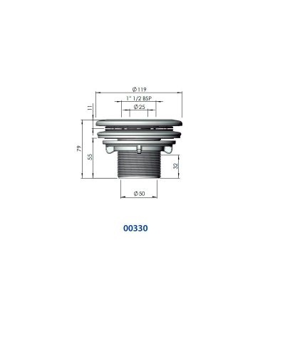 Boca de impulsao liner 00330