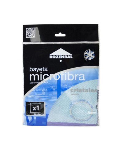 Pano microfibra para vidros 36x36cm