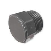 Tampao PVC 1" rosca macho 02125